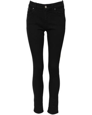 Dolce & Gabbana Skinny Fit Jeans - Black