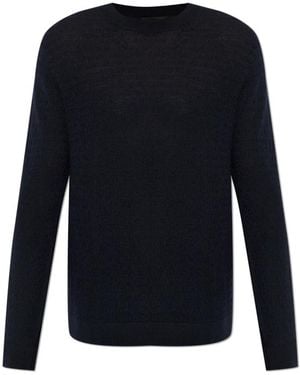 Emporio Armani Round-Neck Knitwear - Blue