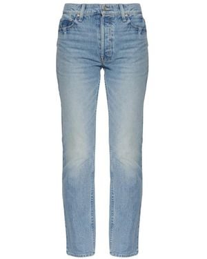 Mother Jeans ,Blauw ,Katoen The Tomcat Skimp Jeans