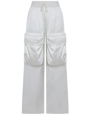 Off-White c/o Virgil Abloh Wide Trousers - Grey