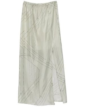 Alysi Maxi Skirts - Gris