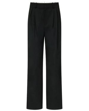 Loulou de Saison Wide Trousers - Negro