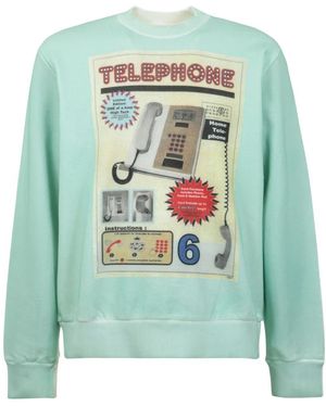 MM6 by Maison Margiela Sweatshirts - Green