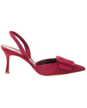 Manolo Blahnik Court Shoes - Red