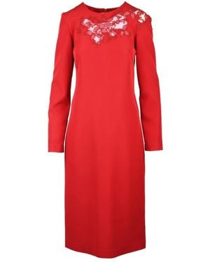 Ermanno Scervino Midi Dresses - Rojo