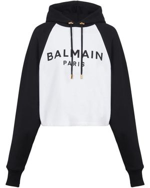 Balmain Paris Hoodie - Zwart