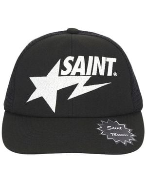 SAINT Mxxxxxx Caps - Black