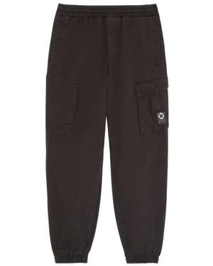 Ma Strum Schwarze cargo hose mit elastischem bund