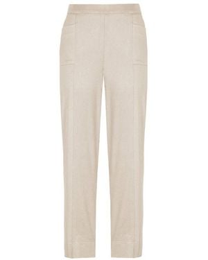 FRANK WALDER S63603607 Cropped Broek - Naturel