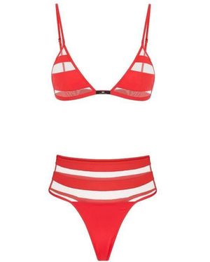 Elisabetta Franchi Badmode ,Rood ,Bikini