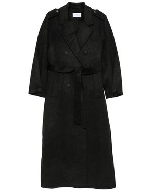 The Dynamis Studio Trench Coats - Negro
