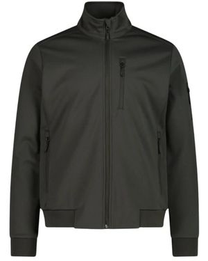 CMP Jacquard Softshell Jacket - Zwart