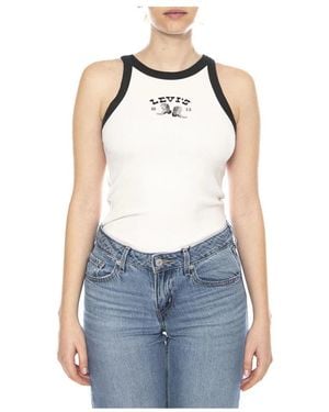 Levi's Ärmellose Oberteile - Blau