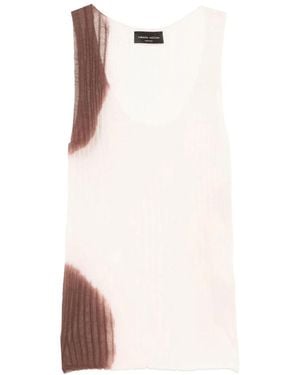 Roberto Collina Sleeveless Tops - Blanco
