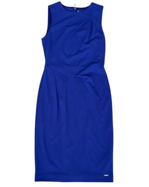 Calvin Klein Short Dresses - Blue