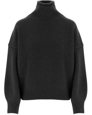 arch4 Rollkragenpullover - Schwarz