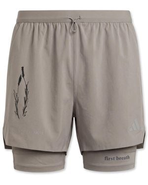 adidas X Song For The Mute Layered Shorts - Grau