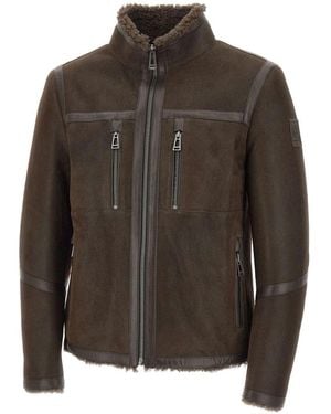 Belstaff Leather Jackets - Marron