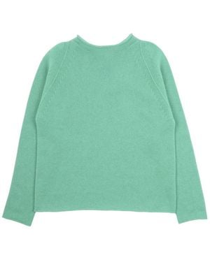 Biancalancia Round-Neck Knitwear - Green
