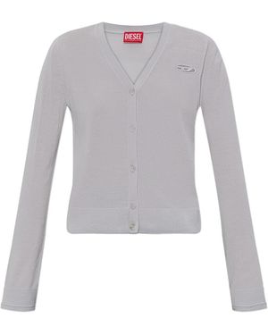 DIESEL M-Alima Cardigan - Grau