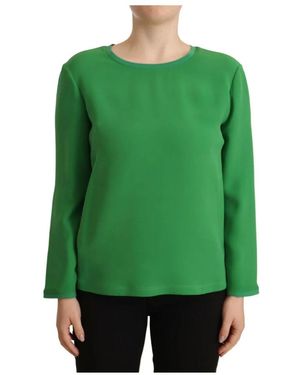 Armani Long Sleeve Tops - Green