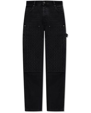 Amiri Straight Jeans - Nero