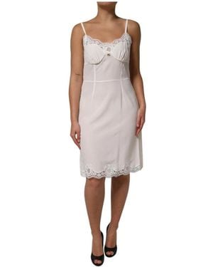 Dolce & Gabbana Short Dresses - White