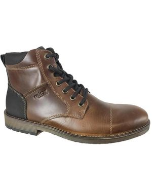 Rieker Lace-Up Boots - Marrón