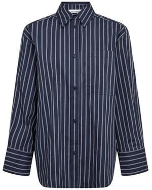 co'couture Somocc Stripe Shirt - Blauw