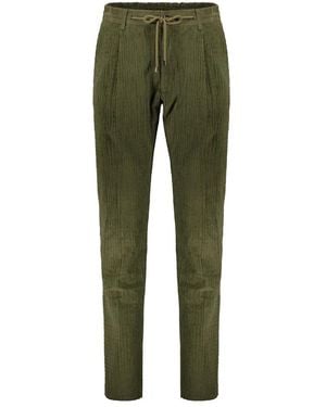 Moorer Slim-Fit Trousers - Green
