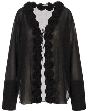 Oséree Blouses - Black