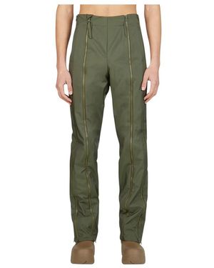 Post Archive Faction PAF Straight Trousers - Verde