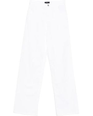 Fay Wide Trousers - White