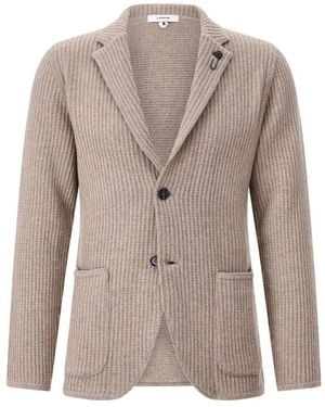 Lardini Luxuriöse Kaschmirjacke - Grau