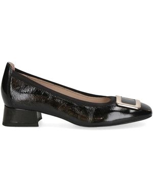 Caprice Court Shoes - Black