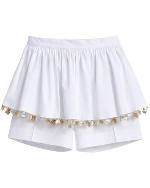 Vivetta Short Shorts - Blanco
