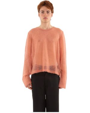 Séfr Round-Neck Knitwear - Rojo