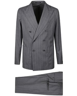 Tagliatore Double Breasted Suits - Gris