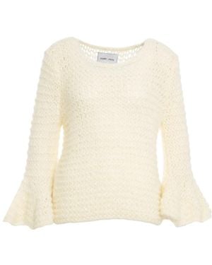 DAWNxDARE Round-Neck Knitwear - Blanc
