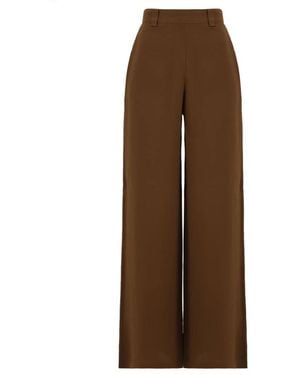 Attic And Barn Wide Pants - Brown