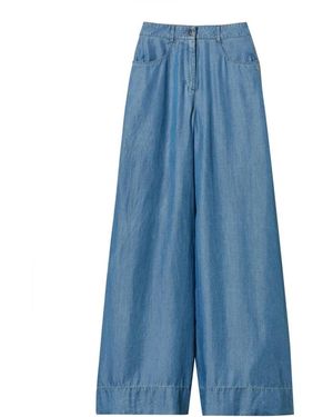 Actitude Rechte Denim Broek - Blauw