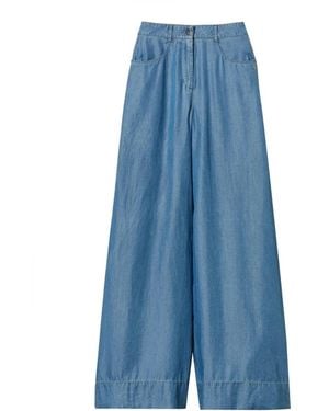 Actitude Wide Jeans - Bleu