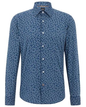 HUGO Casual Shirts - Blue