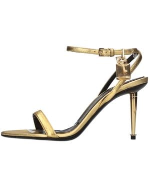 Tom Ford High Heel Sandals - Natural