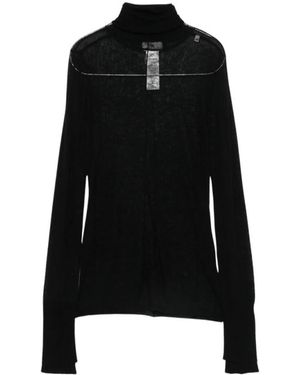 Elisabetta Franchi Turtlenecks - Black