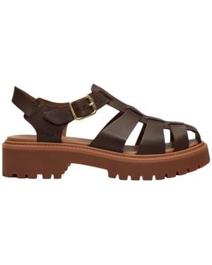 Timberland Flat Sandals - Brown