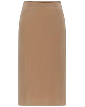 Maison Margiela Midi Skirts - Brown