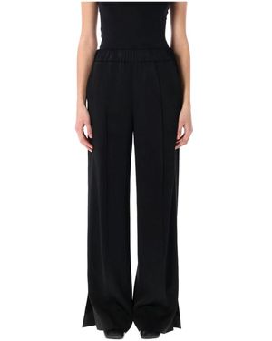 Jil Sander Wide Trousers - Nero
