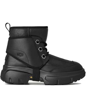 UGG Lace-Up Boots - Black