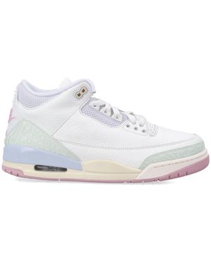 Nike Fitness ,Veelkleurig ,Leer Air Jordan 3 Retro Og - Wit